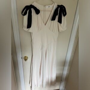 ASTR Ciela Bow Puff Sleeve Dress